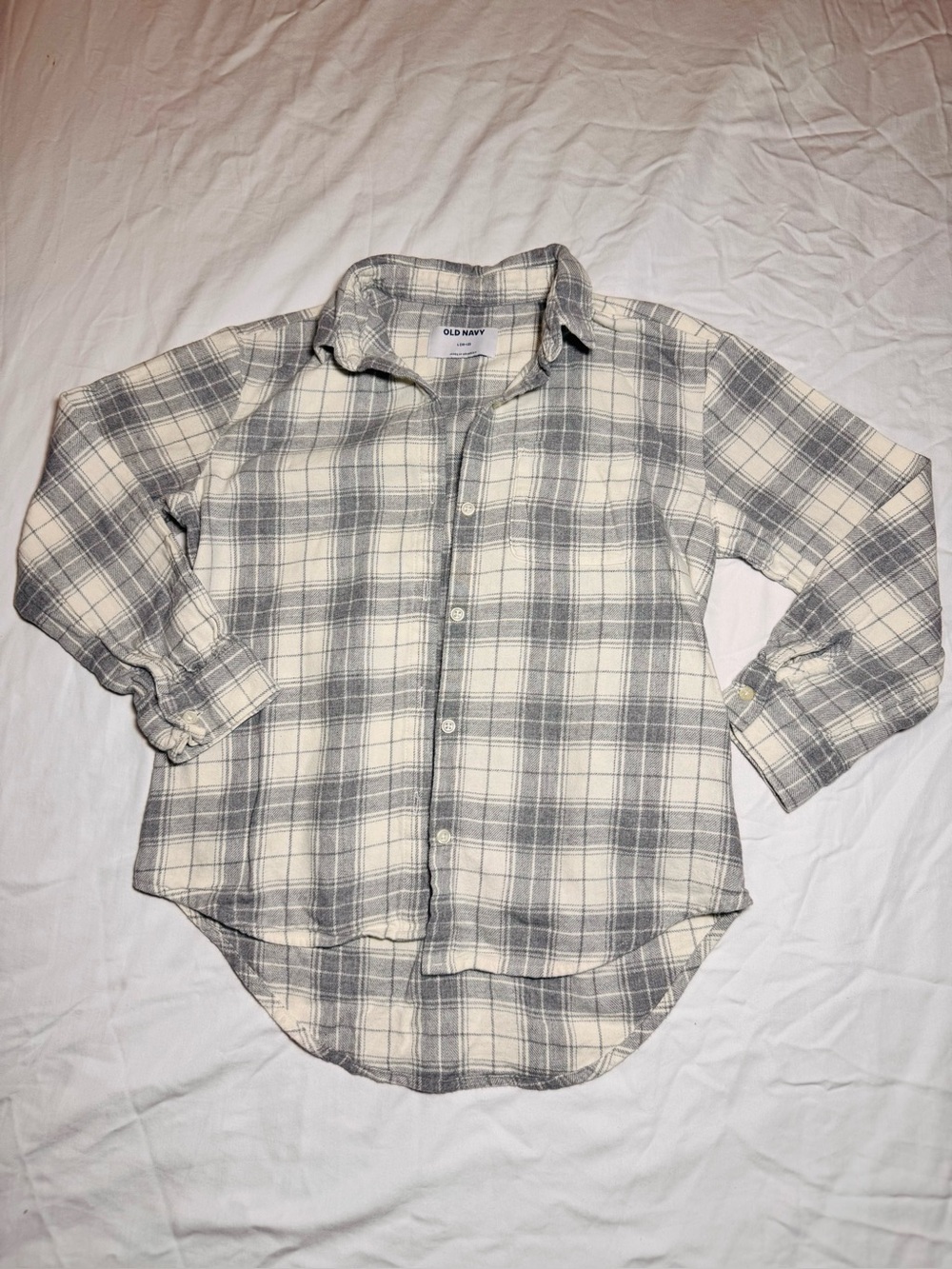Girls flannel shirt